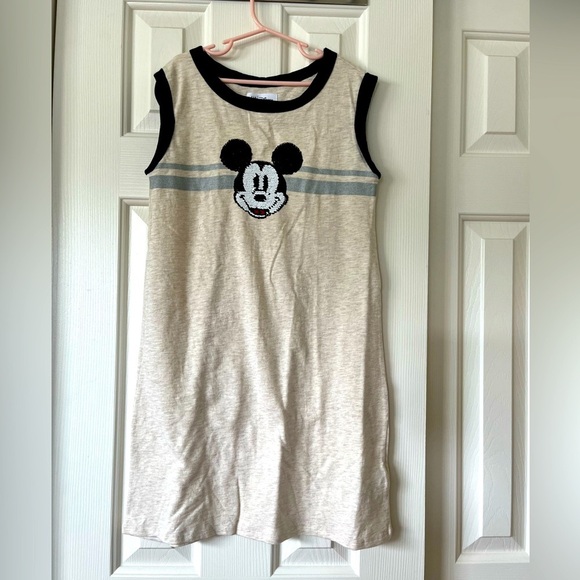 GAP Other - Gap Disney tank dress with sequin flip Mickey, size L